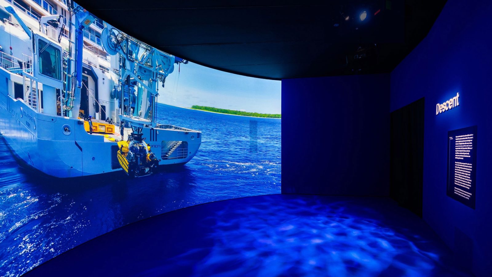 Installation view of Into the Ocean: Journey Beneath, ArtScience Museum, Singapore, 2026. Image: ArtScience Museum, Marina Bay Sands.